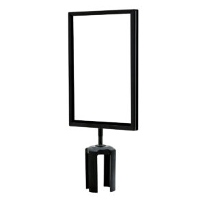 QueueWay Retractable Belt Barrier Sign for QueueWay Economy Stanchion